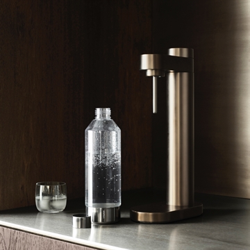 Stelton Soda Carbonator - Mørkebrun Metallic